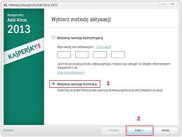 Jak Aktywowac Wersje Testowa Aplikacji Kaspersky Anti Virus 2013