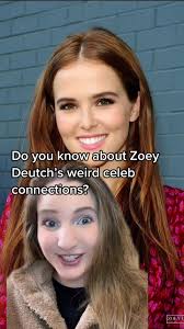 Replying to @crisstianity Zoey Deutch Celeb connections #zoeydeutch  #leathompson #celebtok #somethingfromtiffanys #greenscreen
