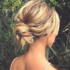 Check out this tutorial and find out how to wave your hair and then utilize the texture in the creation of this gorgeous low bun design. 50 Stunning Wedding Hairstyles That Are Perfect For Short Hair Ecemella