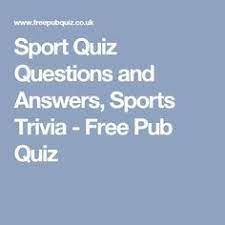 Made men's and women's prize funds equal. Sport Quiz Questions And Answers Sports Trivia Free Pub Quiz Sports Quiz Quiz Questions And Answers Sports Trivia Questions