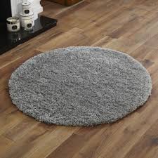 Maybe you would like to learn more about one of these? Large Modern Thick 5cm High Pile Silver Grey Shaggy Circle Round Rug 133 X 133cm For Sale Online Ebay