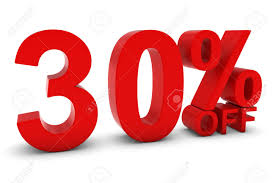 Extra 31% off with code: 30 Off Thirty Percent Off 3d Text In Red Stock Photo Picture And Royalty Free Image Image 48896394