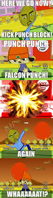 Parappa The Rapper Meme Falcon Punch By Viraltyphlosion On Deviantart