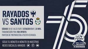 La afición de raya2 vs. Rayados Del Monterrey Vs Santos Laguna Zona Deportes Mx Facebook