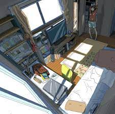 anime room 部屋のアニメ 部屋 イラスト イラスト アニメ 背景