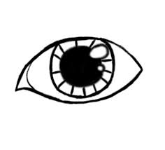 How To Draw A Cartoon Eye Female Feltmagnet Crafts Expression in the eyes is shown by the outer shape of the lids, the.