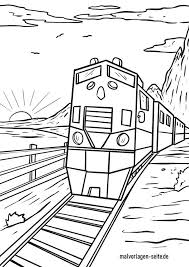 Malvorlage Eisenbahn Kostenlose Ausmalbilder