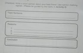 The ocean biome, for example, is made up of all the oceans on earth.the climate, type of soil, and animals are all part of a biome. Write A Short Opinion About Your Best Friend Use Opinion Marking Signals Brainly Ph