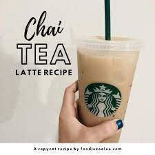 Starbucks Chai Tea Latte Recipe Copycat Foodiezoolee