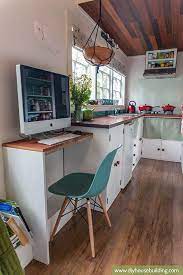 Simple How To Build A Tiny House Tiny House Kitchen Tiny Home Office Diy Tiny House