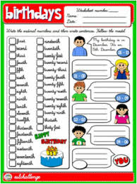 Write The Ordinal Numbers For Each Floor Of The Building Birthdays And Ordinal Numbers Worksheet English Teaching Resources Alphabet Flashcards Alphabet Train Craft