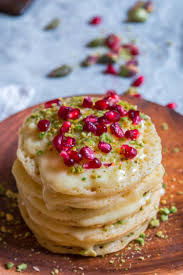 Moroccan Pancake Layer Cake Baghrir Cake Moroccan Desserts Morrocan Food Food