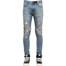 Rta Men 16cm Skinny Distress Stretch Denim Jeans 1 855 Ils Liked On Polyvore Featuring Ripped Jeans Men Super Skinny Jeans Men Mens Distressed Skinny Jeans