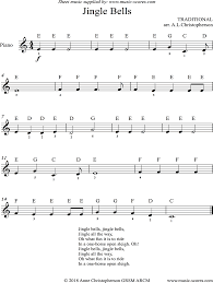 Select a link below to jump to one of the following arrangements of the short version of jingle bells: Jingle Bells Very Easy Piano Sheet Music By Christmas