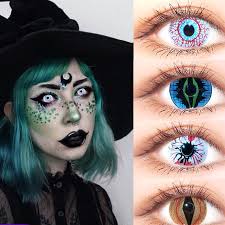 See more ideas about contact lenses, lenses, cat eye contacts. Cosplay Color Contact Lens Cat S Eye Visible Colored Contact Lenses Eye Makeup Beautiful Pupil Halloween Holiday Diy Decoration Special Promo 97b31 Cicig