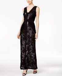 Shop a great selection of calvin klein women's dresses at nordstrom rack. Calvin Klein Floral Sequined Column Gown Dresses Women Macy S Column Gown Womens Dresses Gowns