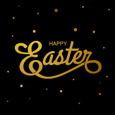 Read this post about how to choose cricut fonts. Happy Easter Poster With Gold Writing 833412 Vector Art At Vecteezy