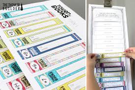 Free genre labels for your classroom library from cfclassroom.com. The Tower Of Books Challenge A Reading Log Alternative