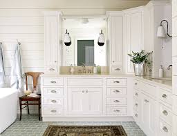 17.5 h x 20 w. Dual L Shaped Bathroom Vanity Design Ideas