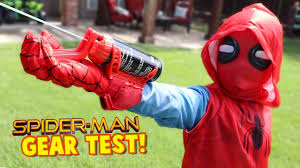 It is the sixteenth film in the marvel cinematic universe and the fourth film of phase three. Spider Man Homecoming Movie Gear Test Real Web Shooters For Kids Toys Review By Kidcity Youtube
