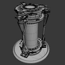 Scifi Biohazard Container 3d Model Cryo Sci Fi Futuristic 3d Model