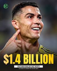 Ronaldo becomes first billionaire footballer