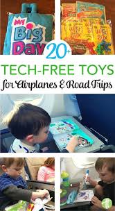 Traveling With Kids Keep Them Entertained Without Electronic Devices With These Tech Free Travel Toys Per Toddler Travel Travel With Kids Road Trip With Kids