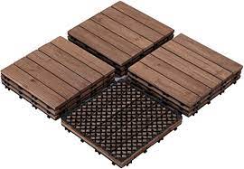 We have 20 images about types of deck flooring including images, pictures, photos, wallpapers, and more. Amazon Com Yaheetech Wooden Flooring For Patio Garden Deck Poolside Pack Of 11 Tiles Brown Interlocking Patio Deck Tiles 12 X 12inch Home Improvement
