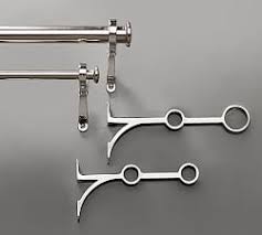 Enough to hang one pbk window panel. Polished Nickel Curtain Rods Window Hardware Pottery Barn