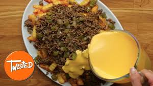 Remove from pan, set aside. Sloppy Joe Cheesesteak Fries Recipe How To Make Loaded Fries Twisted Youtube