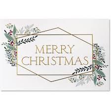 Season of peace religious christmas cards. Merry Christmas Lines Deluxe Holiday Card Paper Direct