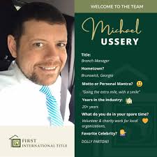 First International Title