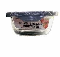 Home Essentials Glass Storage Container. 10.5oz/320ml W/Locking Lid. Bonita  Home | eBay