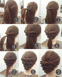 Easy N Quick Hairstyle 7 Quick Easy Hairstyles Part 2 Hairstyles For Girls Easyhairstylesquick Long Hair Updo Long Hair Styles Up Dos For Medium Hair