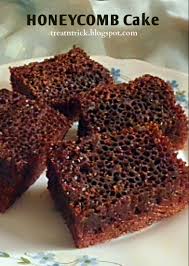 Bake bowl cake 45 to 50 minutes or until a toothpick inserted in center comes out clean. Treat Trick Honeycomb Cake Kek Sarang Semut