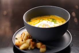 My Kitchen Rules Recipe Thai Pumpkin Soup Fried Quail Pumpkin Soup