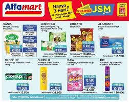 Pada promo ini, biasanya terdapat banyak diskon untuk berbagai macam item produk … Promo Jsm Alfamart 18 20 September 2020 Diskon Akhir Pekan Ini