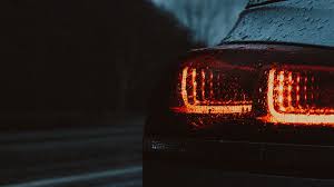 Tail lights, replacement tail lights, and aftermarket led taillight updgrade kits. Download Wallpaper 3840x2160 Car Taillights Wet Red Dark 4k Uhd 16 9 Hd Background