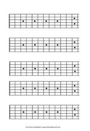 10 Best Fret Paper Images Music Theory Guitar Blank Sheet