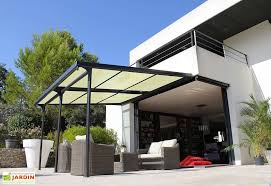 Tonnelle Azura Aluminium A Toile Renforcee 3 5 X 4 M Toiture Polycarbonate Tonnelle Adossee Tonnelle