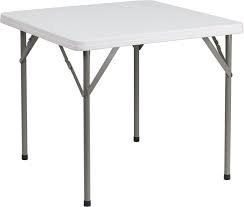 34 Inch Square Granite White Plastic Folding Table Folding Table Flash Furniture Furniture