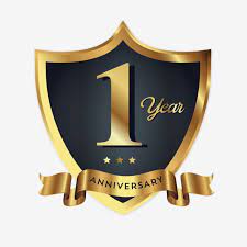 1st Anniversary Badge Logo Icon Logo Icons Badge Icons Badge Clipart Png And Vector With Transparent Background For Free Download Badge Logo Badge Icon Anniversary Logo