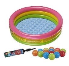 Anywhere between 90° f and 100° f is perfect. Buy Mdn Inflatable 3 4 Feet Multicolor Kids Baby Bath Tub Kiddie Pool With 30 Multicolor Floating Balls Amp Air Pump Features Price Reviews Online In India Justdial