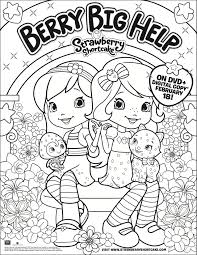 You can either choose to color your drawings online or print them. Strawberry Shortcake Coloring Page Long Wait For Isabella