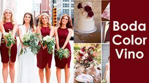 Boda Color Vino Youtube