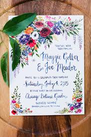 Recycled Papyrus Invitation Suite With Garden Theme Garden Theme Wedding Garden Wedding Invitations Colorful Wedding Invitations
