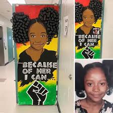 Black History Month Teacher Door Decoration Black History Month Teacher Door Decorations Black History Month Bulletin Board