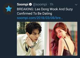Back in 2012 on an episode of strong heart, suzy explained that her now. Dtna Enthusiast On Twitter Female Idol X Actor Suzy X Lee Dong Wook You Re Right Again Kpopredictions