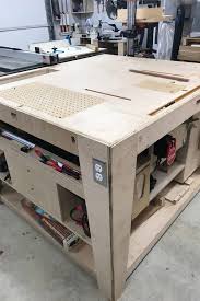 Outfeed Assembly Table Woodworking Shop Table Woodworking Assembly Table Woodworking Shop Woodworking Shop Layout