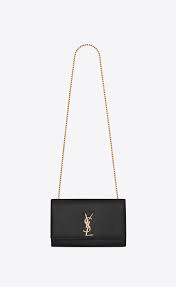 Saint Laurent Kate Medium En Cuir Embosse Grain De Poudre Ysl Com Cuir Sac Ysl Sac Porte Epaule